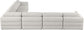 Beckham - 6 Piece Modular Corner Sectional