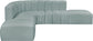 Arc - Faux Leather 6 Piece Corner Modular Sofa