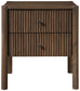 Kivo - Solid Wood Nightstand