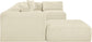 Shaggy - 6 Piece Modular U-Shaped Sectional
