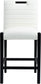 Aimee - Counter Stool - Black Legs