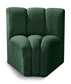 Arc - Boucle Fabric Curved Corner Chair