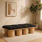 Pavilion - 8 Piece Modular Bench With Natural Base
