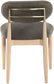 Riccio - Fabric Dining Side Chair (Set of 2) - Natural Frame