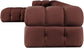 Orin - Fabric Velvet 5 Piece Modular Sectional