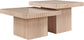 Spencer - 15" Oak Veneer 2 Piece Coffee Table