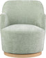 Clarita - Chenille Swivel Accent Chair