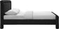 Baylor - Fabric With Interwoven Chenille Upholstered Bed