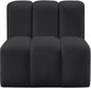 Arc - Faux Leather Straight Chair