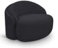 Caspian - Chenille Fabric Upholstered Chair
