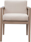 Solace - Olefin Performance Fabric Outdoor Patio Dining Arm Chair