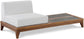 Rio - Chair With Integrated Table - Off White