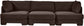 Hammond - Velvet Performance Fabric Upholstered 3 Piece Sofa