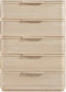 Tiberio - Oak Veneer And Solid Wood Chest