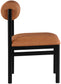 Roundhill - Faux Leather Dining Chair (Set of 2) - Black Frame