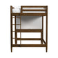 Malibu - Full Loft Bed - Walnut