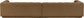 Modari - Sectional - Brown