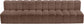 Arc - Faux Leather 4 Seats Modular Sofa