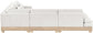 Turin - Chenille Fabric Upholstered Modular Sectional - White