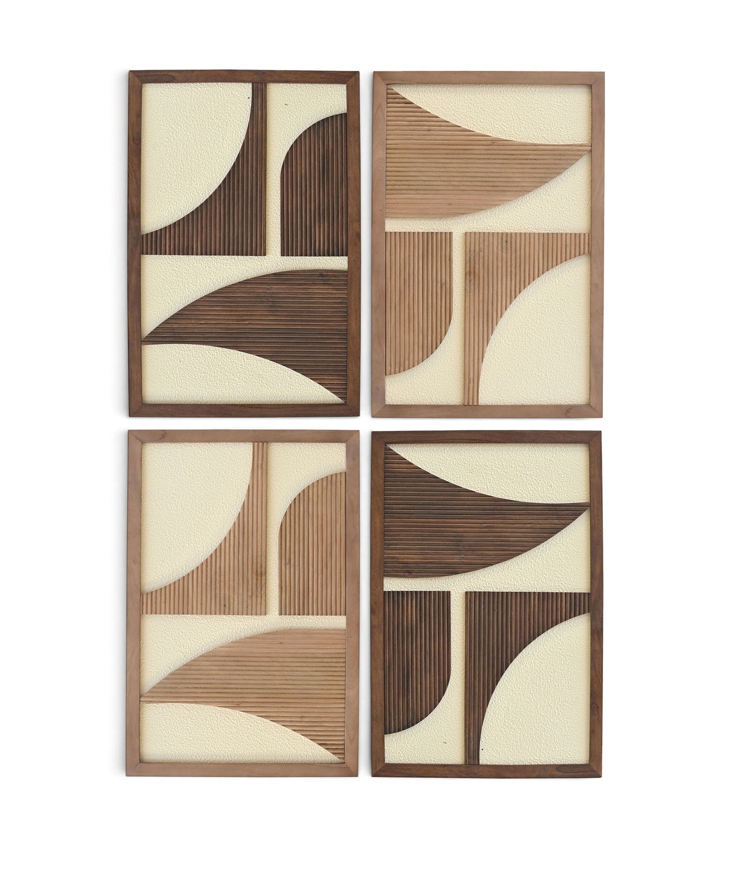 Cadence - 4 Piece Two-Color Wall Art