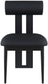 Dario - Faux Leather Dining Chair With Black Frame (Set of 2)