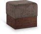 Havre - Ottoman / Stool With Brown Base