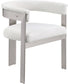 Romeo - Boucle Dining Chair With Silver Base (Set of 2)