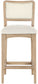 Atrium - Counter Stool With Brushed Natural Base (Set of 2)