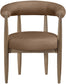 Sable - Vegan Leather Upholstered Dining Chair (Set of 2) - Brown Base