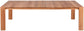 Tulum - Teak Outdoor Patio Dining Table - Natural