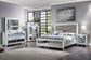 B030 - LED Dresser - Platinum Silver