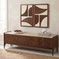 Veya - 71" Genuine Marble And Mango Wood Media Console