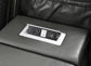 U93 - LED Power Reclining With Power Headrest Chair - Gray