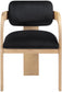 Cedra - Velvet Performance Fabric Upholstered Dining Chair (Set of 2) - Natural Frame