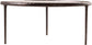 Evren - Glass Top And Aluminum Base Coffee Table