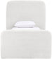 Fira - Chenille Fabric Upholstered Bed