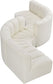 Arc - Faux Leather 6 Piece Modular Sofa