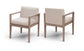Solace - Olefin Performance Fabric Outdoor Patio Dining Arm Chair