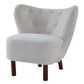 Zusud - Accent Chair - White Teddy Sherpa