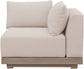 Solace - Olefin Performance Fabric Outdoor Patio Modular Corner Chair