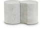 Dimple - End Table - Terazzo Finish