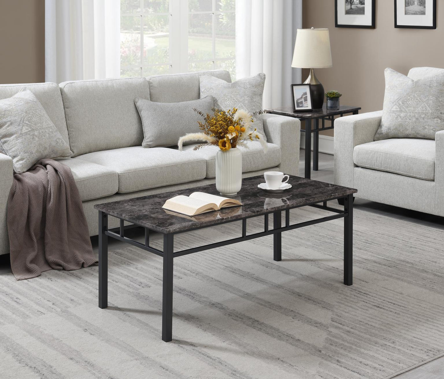 T761 - Table Set (Set of 3) - Gray