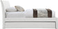 Myles - Linen Twin Trundle Bed