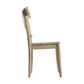 Callista - X-Back Wooden Side Chair (Set of 2) - Beach