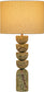 Opus - Linen Textured Fabric And Brass Table Lamp