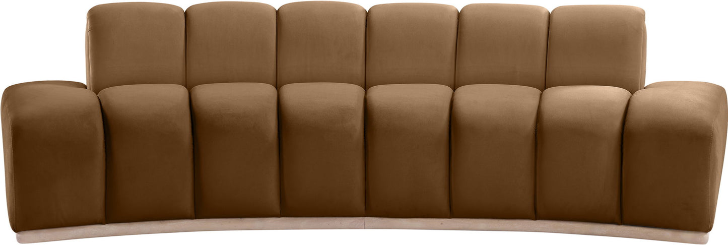 Jace - Sofa - Saddle