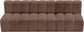 Arc - Faux Leather 3 Seats Modular Sofa