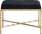 Valley - Bench With Gold Frame