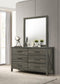 B522 - Mirror - Rustic Gray