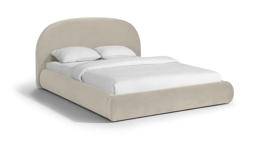 Celine - Upholstered Bed - Cream